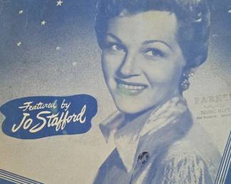 W.C. Handys Saint Louis Blues Sheet Music Featuring Jo Stafford
