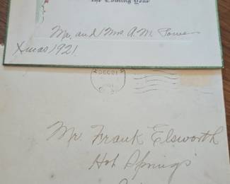 Christmas Card and Envelope