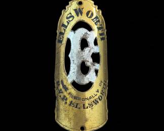 Ellsworth B Bicycle Head Badge