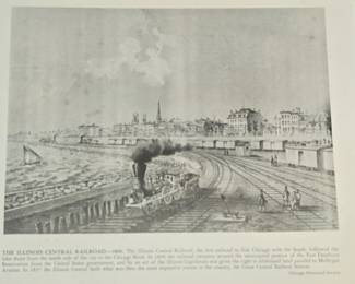 The Illinois Central Railroad  Print