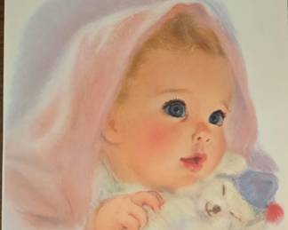 Frances Hook American Beauties Baby Print