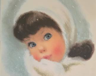 Vintage Frances Hook American Beauty Print