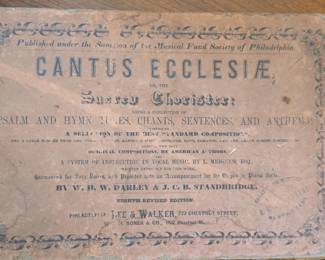 Cantus Ecclesi Or, The Sacred Chorister