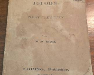 A Roman Lawyer in Jerusalem First Century by W. W. Story