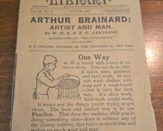 Once A Week Library Arthur Brainard Artist and Man