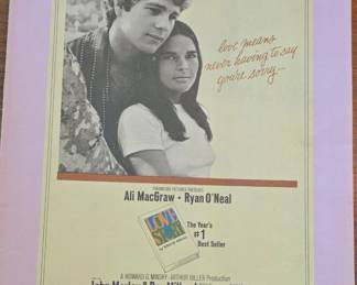 Theme from Love Story Intermediate Piano Solo Sheet Music