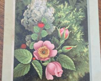 Victorian Forgiveness Floral Print