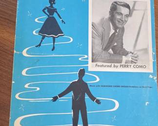 Wanted Sheet Music  Featured by Perry Como