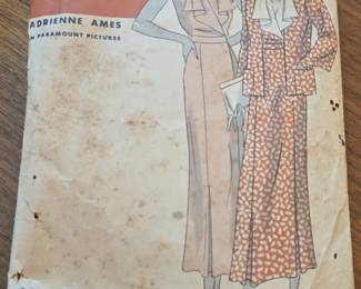 Hollywood Pattern No.  Adrienne Ames