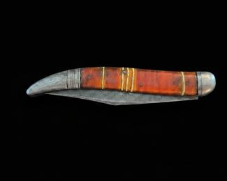 Vintage Hammer Brand Candy Stripe Toothpick Pocket Knife second image