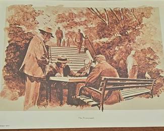 Carl Williamson The Promenade Print