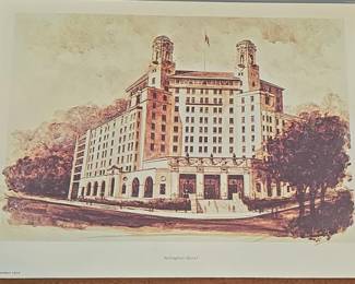 Arlington Hotel Print by Carl Williamson