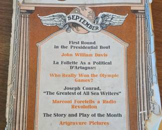 Current Opinion Magazine  September