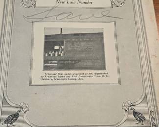The Arkansas Conservationist  New Law Number