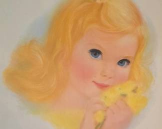 Vintage Frances Hook American Beauties Print