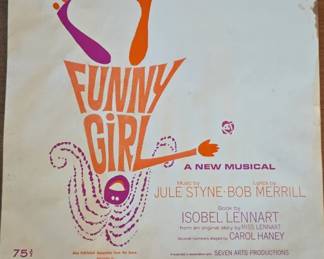 Funny Girl People Sheet Music  Original Printing