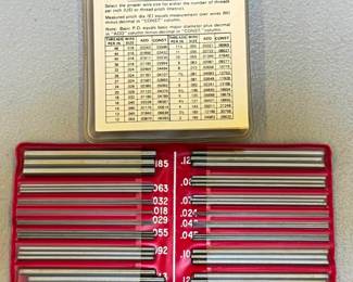 Pee Dee Thread Measuring Set