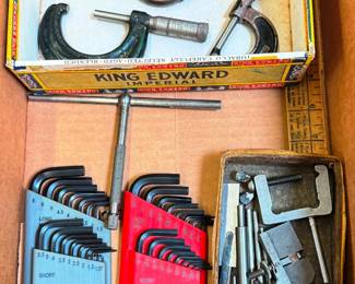 Calipers and Hex Key Sets