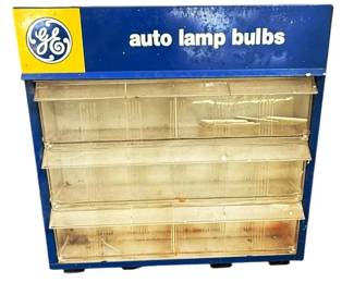 GE Auto Lamps Bulbs Advertising Display