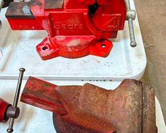 Sear Bench Vise 4 Swivel Base