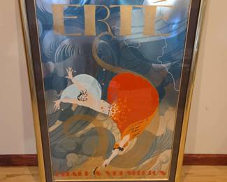S1727AB Ert Framed Print