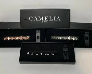 S3249KM Lot of 3 Camelia Paris Adjustable Bracelets