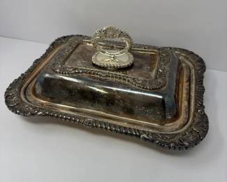 S3265KD Silverplate Lidded Serving
