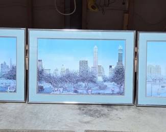 S1726AB Framed city prints