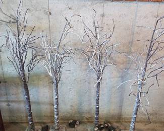 S1722AB LED Birch Trees