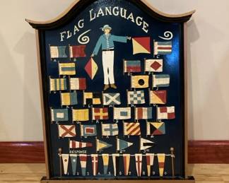 S3219KM Vintage Flag Language