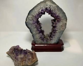 S3206KM Two Mineral Specimens