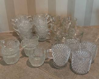 Variety of Punch Cups