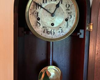Arched Regulator Clock - Face