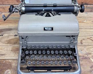 Vintage Royal Typewriter