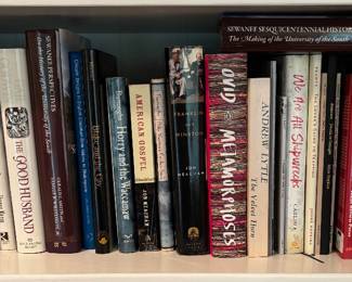 Sewanee Author Books - some signed