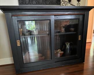 Woods Lab Science Cabinet - refinished