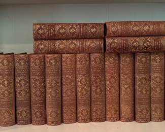 Leather Bound Set of Dickens