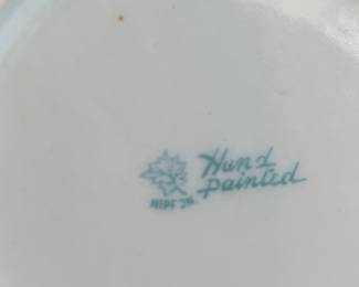 Moriage by Nippon 2 Handled Vase - Mark