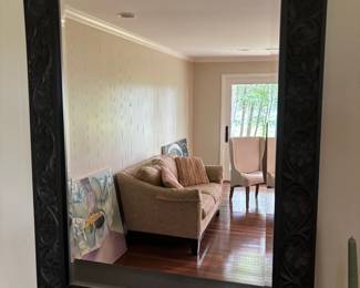 Nice Carved Wood Mirror