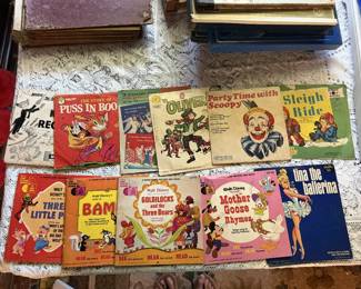VTG Childrens story records