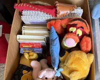 Assorted Winnie the Pooh items