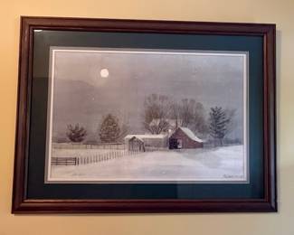 H.S. Baldwin "Winter's Embrace" Limited Edition Print