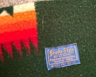 Pendleton Chief Joseph Beaver State Wool Blanket