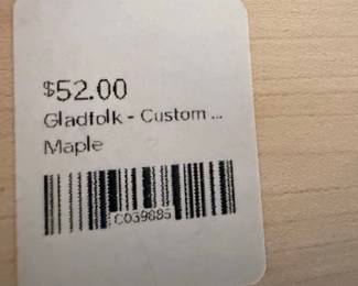 Gladfolk Custom Maple Wood Sign - Maryville Tennessee
