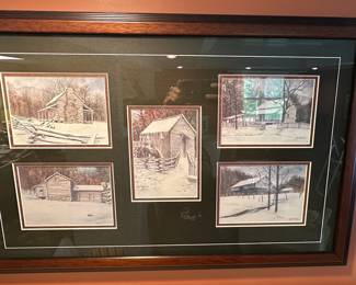 Vern Hippensteal "Winter Scenes' Print Collection
