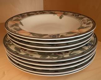 Assorted Mikasa Intaglio Garden Harvest Dishes