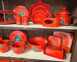 Waechtersbach Christmas Tree Dinnerware
