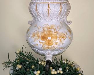 Italian Ceramic Lavabo Wall Fountain Planter