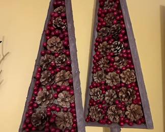 Rustic Christmas Tree Decor Set