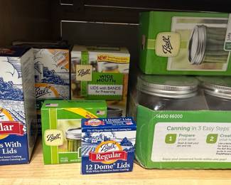 Ball Mason Jars and Lids